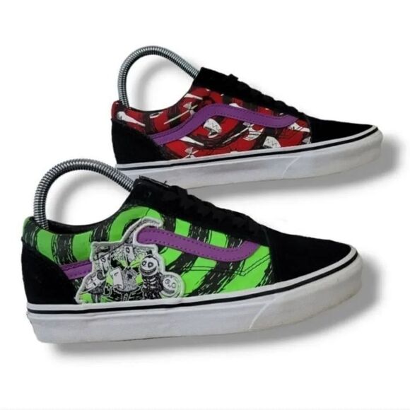 Vans Disney x The Nightmare Before Christmas x Old Skool Lock Shock and Barrel - Picture 15 of 16